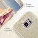 Galaxy S7 Case, Imikoko™ Rose Gold Luxury Hybrid Beauty Crystal Rhinestone with Gold Sparkle Glitter PC Hard Protective Diamond Case Cover for Samsung Galaxy S7 (3 in 1/Gold)