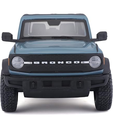Amazon.com: 2022 Ford Bronco Closed Top, Blue - Kinsmart 5438DA/B