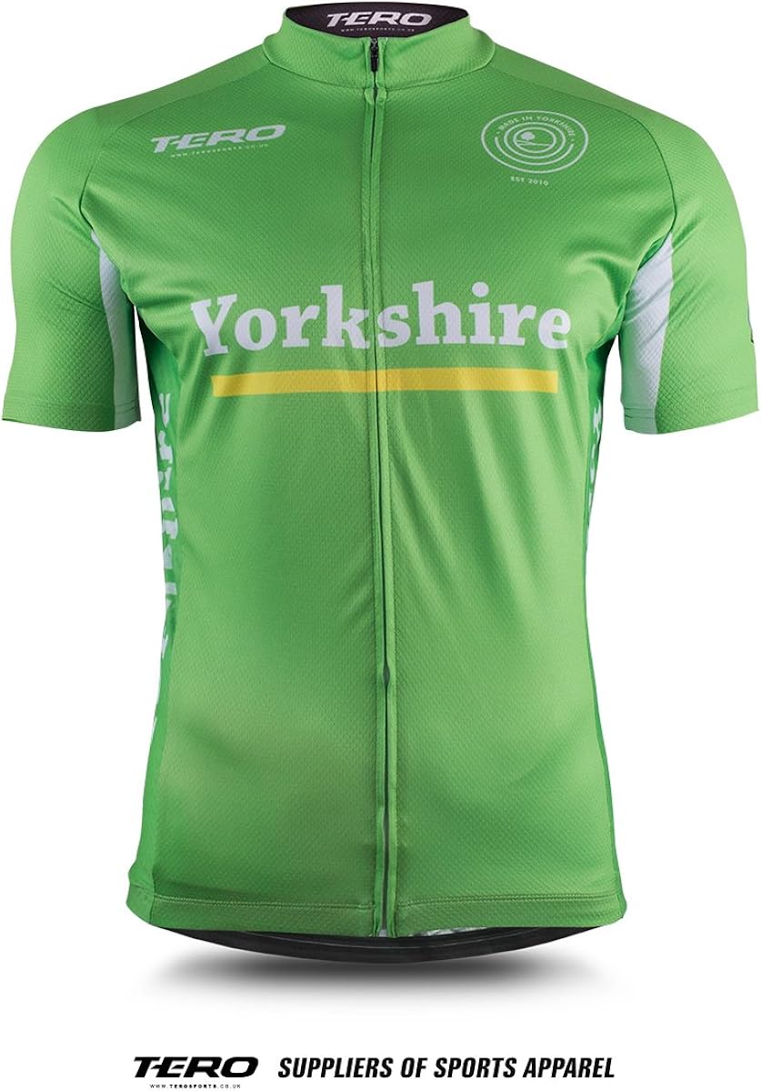 Made In Yorkshire Mens Cycle Jersey 3XL Amazon.co.uk Clothing
