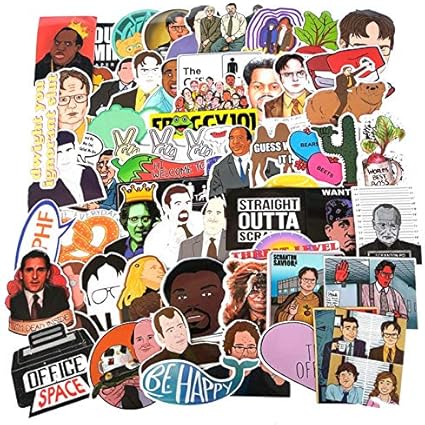 Sticker Tv American Tv Show 50 Stuck Hochwertige Aufkleber Fur Scrapbooking Laptop Xbox Series X Pkaystation 5 Telefon Auto Hefte Amazon De Kuche Haushalt