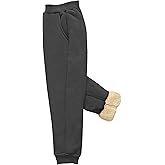 AMEBELLE Boys Girls' Winter Warm Jogger Pant Fleece Lined Elastic Waist Sweatpants