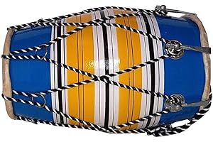 Dholak Musical Instrument Drum Indian Music|Musicals 13 inch Dholak Made by red Wood