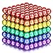 CPSYUB Upgraded 5MM 216 Pieces Magnets Sculpture Building Magnetic Blocks Fidget Gadget Toys for Sculpture Stress Relief Magnet Intelligence Development&Office Cool Toy for Adult (6 Colors)