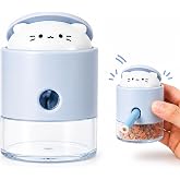 Vioesoc Cute Manual Pencil Sharpener, Pop-Up Indicator for Classroom, Blue | Pop-Up Indicator Helps Prevent Over-Sharpening; Fits 6&ndash;8 mm #2 and Colored Pencils; Portable for School and Home