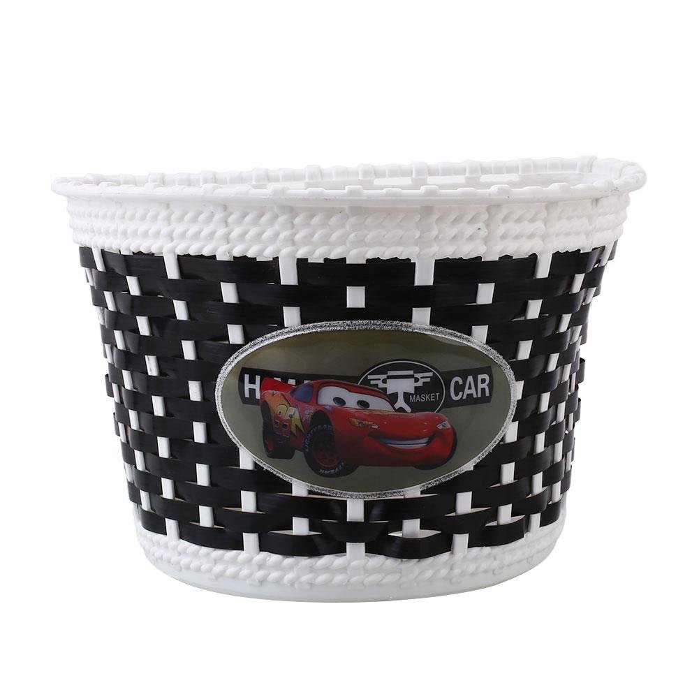 Beautyrain Car Pattern Bike Bags DIY Basket Handcraft Beautiful Gift For  MTB BMX Mountain Road Bicycle Cycling Gift