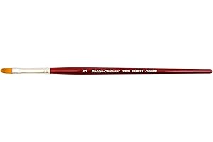 Silver Brush Limited 2003S Golden Natural Filbert Brush for Watercolor, Oil, and Acrylic, Size 6, Short Handle