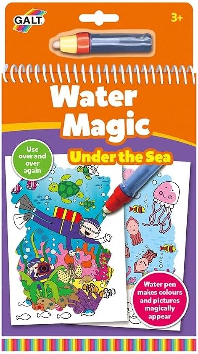 Galt Water Magic Under the Sea Reusable Children's Colouring Book Ages 3+