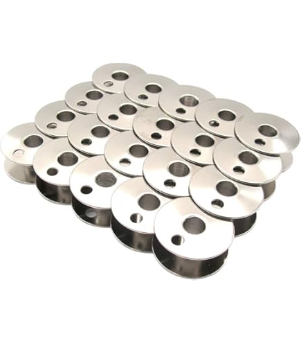 Amazon.com: Cutex 10 Pk Metal Bobbins #203470 - Singer 110W