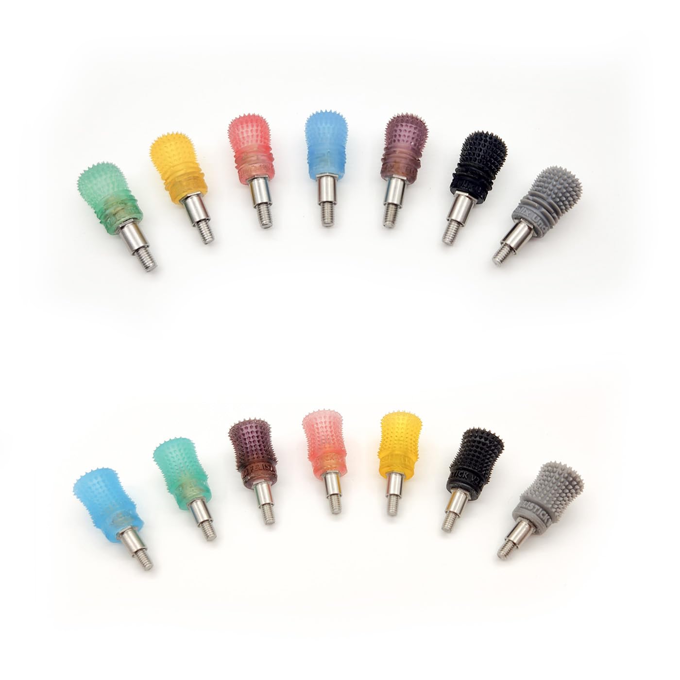 Photo 1 of Stick Ends for RadioMaster Pocket: M3L Non-Slip Gimbal Rip Sticks Cover for Thumber Pincher Hybrid Pilot Compatible with Radiomaster Pocket Remote Controller (V2(Hybrid)-Blue)