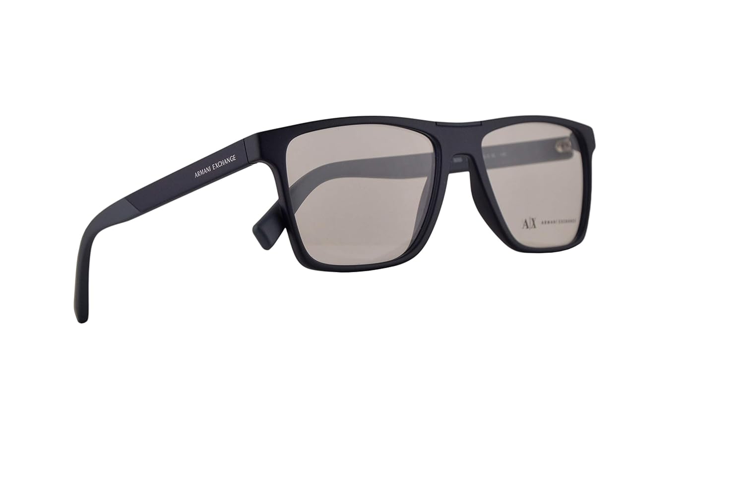 armani exchange clear glasses