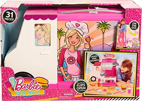Barbie Food Truck: Amazon.sg: Toys \u0026 Games