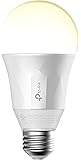TP-Link Smart LED Light Bulb, Wi-Fi, Dimmable White, 50W Equivalent, Works w/ Amazon Alexa & Google Assistant, 1-Pack (LB100)