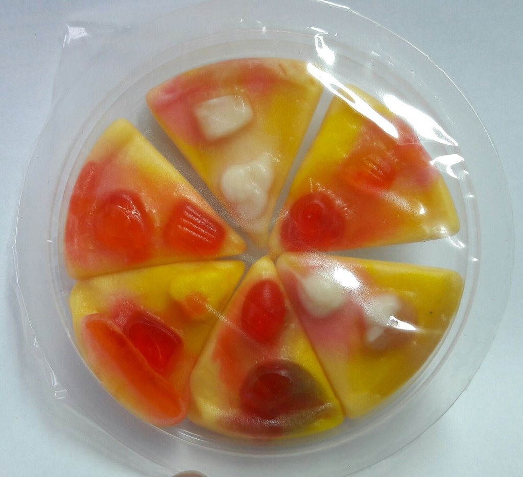 Yupi Gummy Candies GUMMI PIZZA , 23g (6 slices). Buy Online in UAE