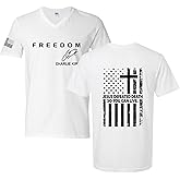Freedom God Family Patriotism Shirt, Christian Conservative Activist Tee for Men, American Pride Unisex T-Shirt