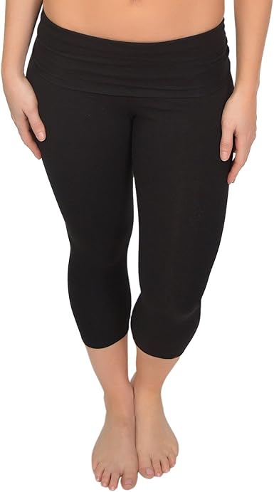 knee length yoga pants