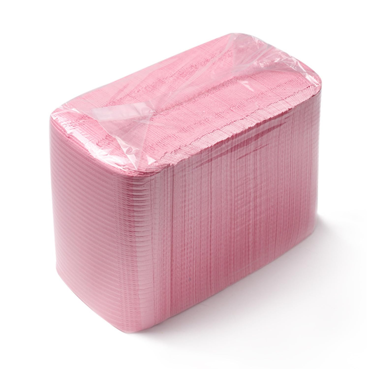 Miaija 20 Pieces Pink Nail Art Table Mats Waterproof Nail Tips Art Table Towels Foldable Salon Practice Manicure Paper Anti-Dirty Table Pad