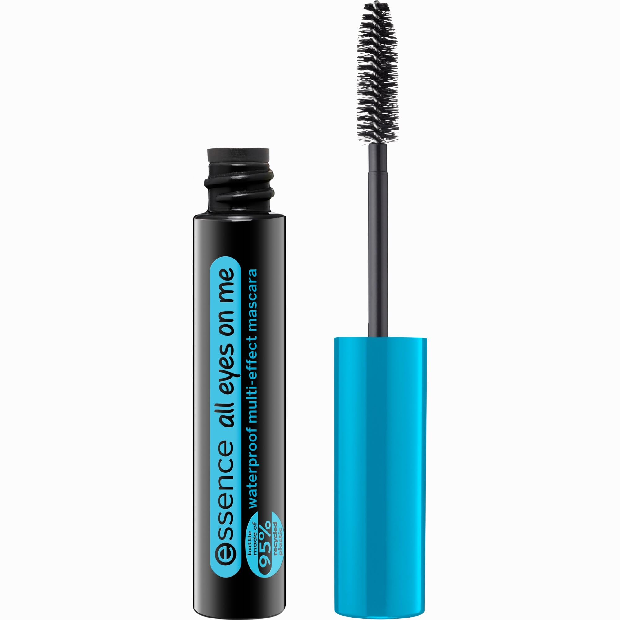 Essence Cosmetics all eyes on me waterproof mascara, longlasting, volumizing, curling, defining (8ml)