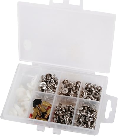 Konig Assorted Computer Screw Set Mounting Kit for PC Components Case Hard Drive