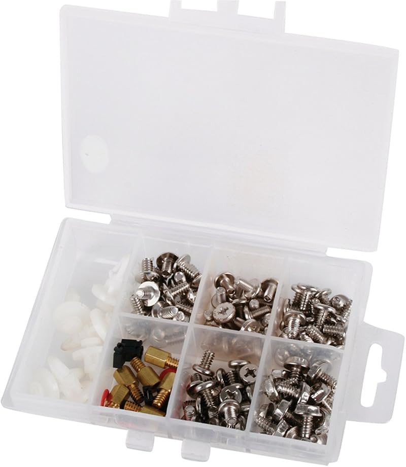 Konig Assorted Computer Screw Set Mounting Kit for PC Components Case Hard Drive