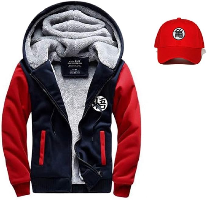 red dragon ball z hoodie