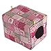 Mkono Hamster Guinea Pig Bed Small Animal Cage Supplies Hammock House Hideout for Rat Hedgehog Ferret Chinchilla