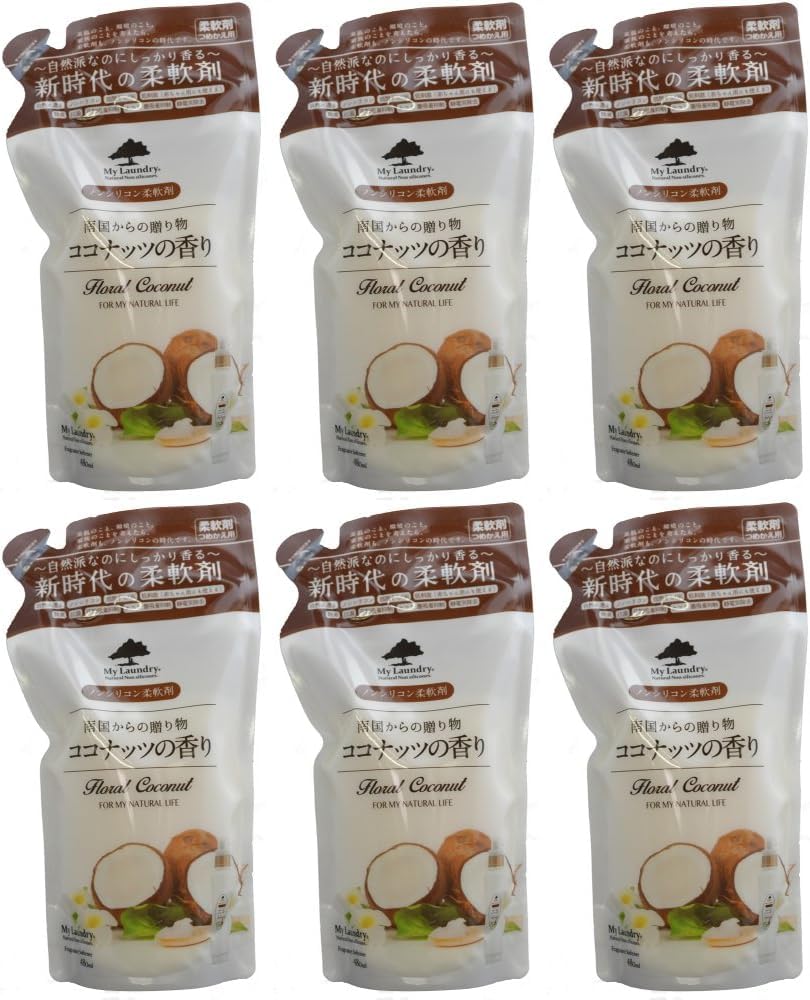 マイランドリー 詰替用 480mL　ココナッツの香り　お得な5個＋1個セット商品画像