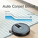 Proscenic 820S Robot Vacuum Cleaner, WiFi Connectivity, Alexa Control, Smart Mapping, Auto Boost, 1800Pa Max Suction, 600ML Large Dustbox, Self-Charging, for Pet Hairs, Hard Floors and Carpets, Blue