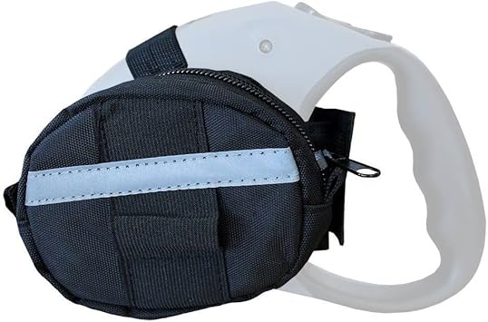 flexi leash poop bag holder