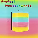 D.A.Y. Republic Magic Rainbow Spring Coil 7.5cm Bouncing Fidget Toy Kids Party view 4