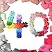 Imanom 40Pcs 3'' Baby Hair Bows Pinwheel Boutique Bow Clips for Girls Kids Teens Toddlers Kids Barrettes Ponytail Holder Hair Accessories