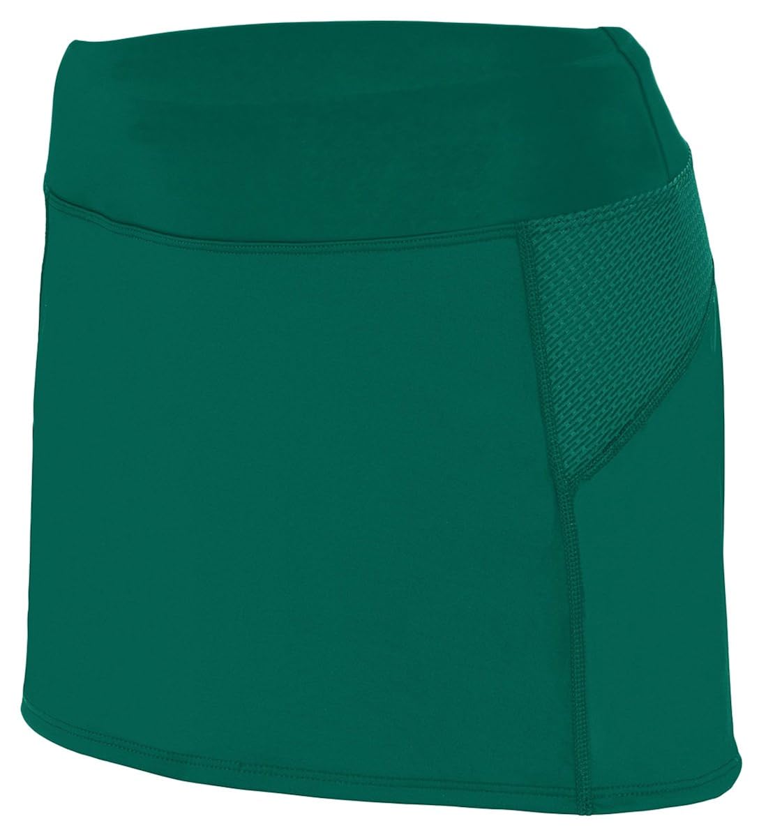 Dark Green/Graphite Augusta Sportswear Womens Wide Flat Knit Skort