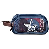 BB Designs Iron Man Canvas Wallet Legend Range ,Blue ,large