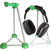 Headphone Stand, Desktop Headset Holder, Desk Earphone Stand, Gaming Headsets, for SteelSeries/Logitech/HyperX/Sony/Beats/Sennheiser/Anker/Xbox, and All Headphones.(Red) (Green)