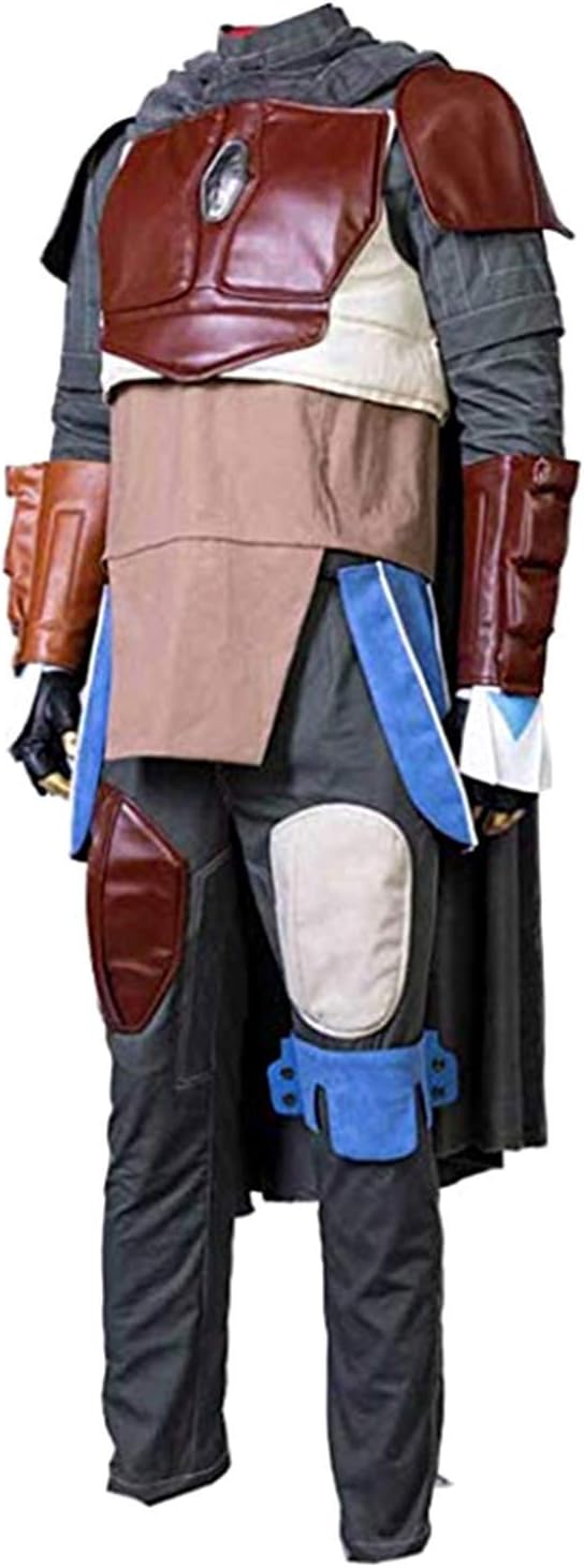 Men's Costume Cosplay SW 9 PU leather & Polyester Full Battle Suit Party Dress Up Outfit Sets (XL)