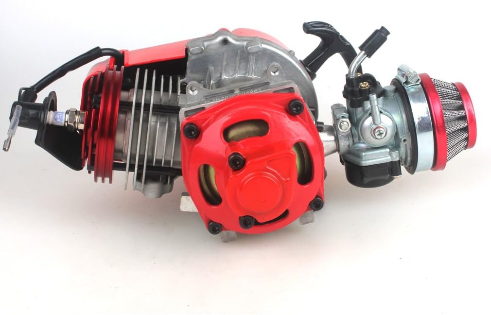 49cc 52cc Big Bore Pocket Bike Engine with Performance Cylinder CNC