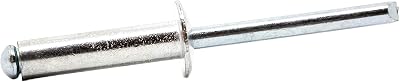Screws City 6.4mm x 12mm Blind Pop Rivet Dome Head Aluminium/Steel Pack of 20