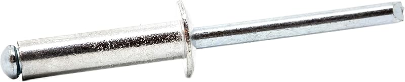 Screws City 6.4mm x 12mm Blind Pop Rivet Dome Head Aluminium/Steel Pack of 20