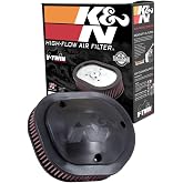 K&amp;N Engine Air Filter: High Performance, Powersport Air Filter, PL-1814 | Fits Select 2014-2026 INDIAN: Chief Dark Horse/Chief Vintage/Chieftain/Classic/Dark Horse (See Product Description)