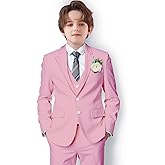 Boys Suit Formal Suits for Boy Slim Fit Kids Tuxedo Suit for Teen Boy Toddler Dress Boys Wedding Communion