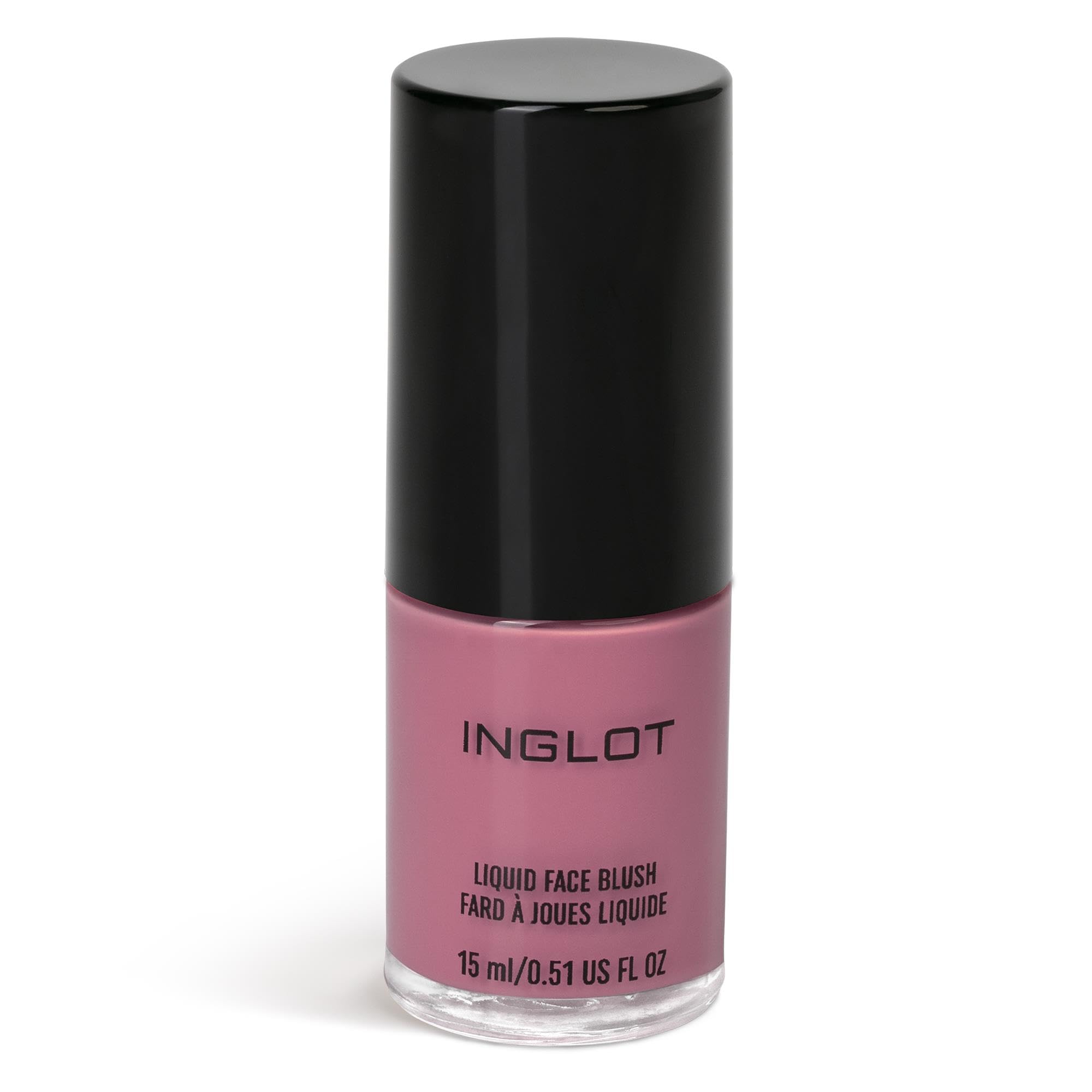 Inglot Liquid Face Blush – Long-Lasting and Buildable Blush for a Radiant Glow | Lightweight Formula for a Natural Flush | Creamy, Blendable Blush for Smooth and Dewy Finish | 15 ml | 96