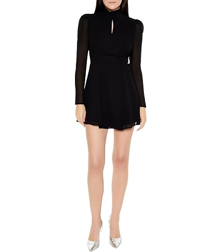 black lace mini dress forever 21 Women's Off-The-Shoulder X-Small : Clothing, Shoes & Jewelry Long sleeves