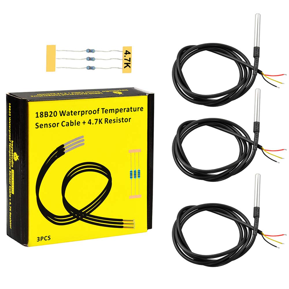 Which Is The Best 3M Wire Temperature Sensor Probe Waterproof