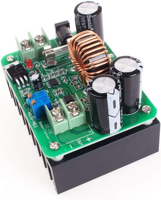 ANGEEK DC-DC Boost Converter 12-60V to 12-80V Step-up Voltage Regulator 600W 10A Auto Power Supply Transformer Adjustable Output Voltage - Image 3
