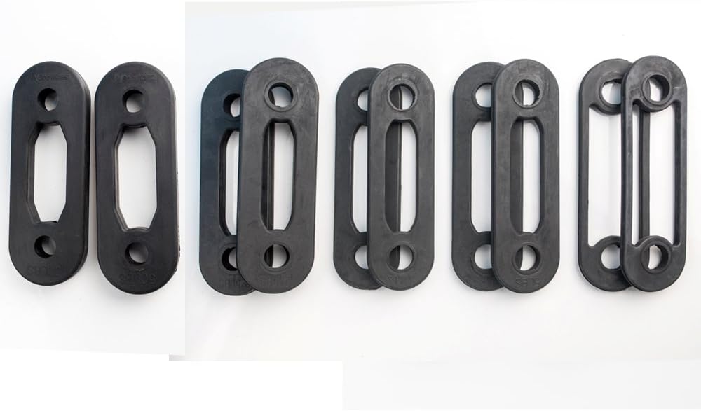 Bodykore SoloFlex Replacement Band 185lb Set- 5 Pairs (2) 50lb Bands (2) 25lb Bands (2) 10lb Bands (2) 5lb Bands (2) 2.5lb Bands 1 Year Manufacturer Warranty
