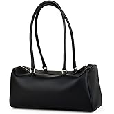 DONNAIN Premium Full-Grained Leather Handbag, Hobo Bags and Top Handle Barrel Bags Purses for Women