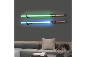 BYTOTU Light Saber Wall Mount Holder-Lightsaber Wall Mount-Light Saber Mount for Wall-Lightsaber Stand-Lightsaber Holder Wall Mount-Lightsaber Placement Display-(Swords Not Included)