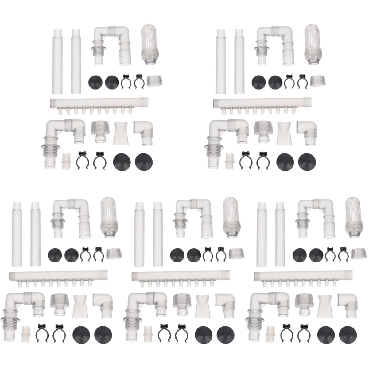 Filtro 5 Sets Plumbing Fittings Filter Water Tank Water Hose Wave Maker for Aquarium Inflow Aquarium Intake Outflow Fish Tank Accessory Fish Tank Outlet Aquarium Supplies