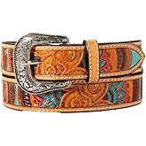 ARIAT Women's Western Paisley Handtooled Belt