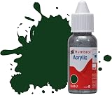 Humbrol Brunswick Green Gloss 14ml Acrylic Model Paint No 3