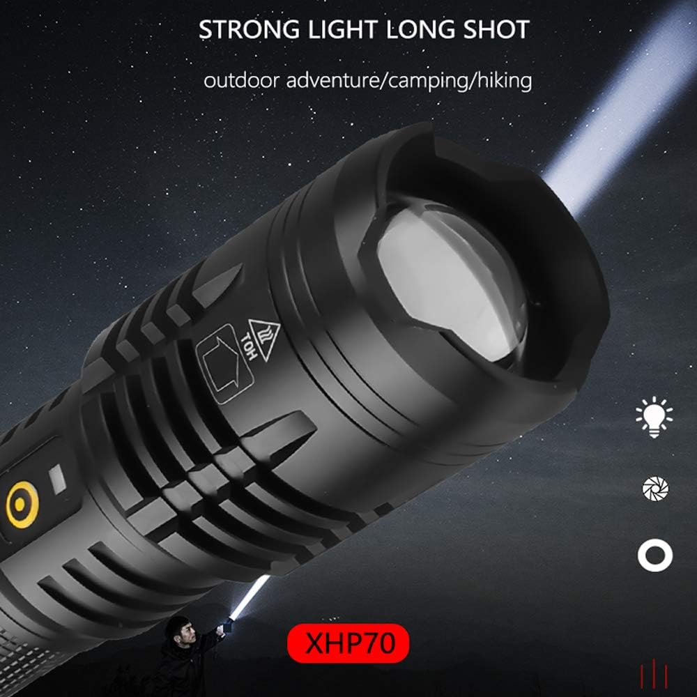 WESLITE 7000 Lumens LED Torch Rechargeable - Image 4